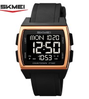 Skmei 2453 RoseGold Black Watch For Men