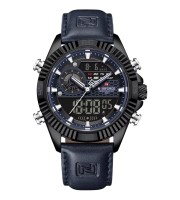 Naviforce 9262 Black Blue Men’s Quartz Wrist Watch