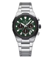 Naviforce 8081 Silver Green Men’s Fashion Watch
