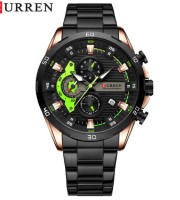 Curren 8402-Black and Green