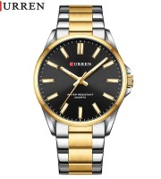Curren 9090 – Silver Gold Black  For Woman