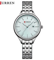 Curren 9099 For Women – Silver Sky Blue