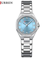 Curren 9100 Sky Blue Watch For Women
