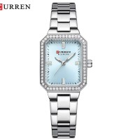 Curren 9102 Silver Sky Blue Women’s Quartz Watch