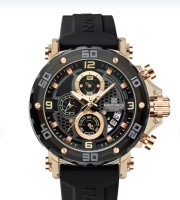 Naviforce 7123 For Men – Rose Gold Black