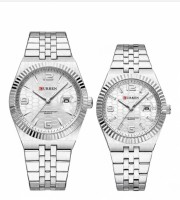Curren8498 silver couple