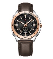 Naviforce 9269 Brown Black Men’s Quartz Wrist Watch