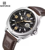 Naviforce NF8078 Coffee Silver Men’s Watch