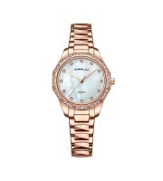 CRRJU 2195 Luxury Quartz Ladies Stainless Steel Watch-Rose Gold