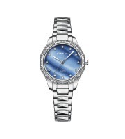 CRRJU 2195 Luxury Quartz Ladies Stainless Steel Watch-Blue