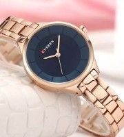 Curren 9015 Women – Rose Gold Blue