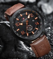 Naviforce 9229 – Dark Brown Orange
