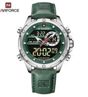 Naviforce Nf 9208 Silver Green