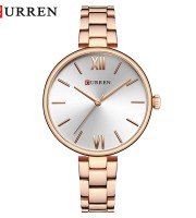 Curren 9017 CH – Rose Gold White