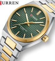 Curren 8439 CH – Gold Green For Men