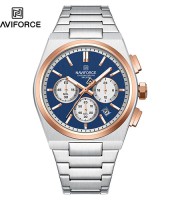 Naviforce 8048 CH -Rose Gold Blue Watch price in bd