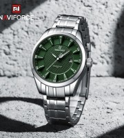 Naviforce 8032 CH - Silver Green For Men