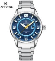 Naviforce NF 8044 – Silver Blue  For Man