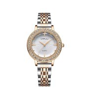 CRRJU 5001 Elegant Quartz Watch Stainless Steel Watch