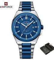 Naviforce Nf 9212- Silver Blue