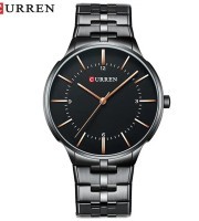 Curren 8321 Black Watch For Men