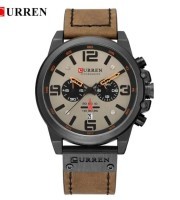 Curren 8314- Light Brown Watch Price In Bangladesh
