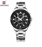 Naviforce 9089 CH – Silver Black