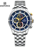 Naviforce NF8046- Silver Blue