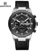 Naviforce NF 8073 Silver Black