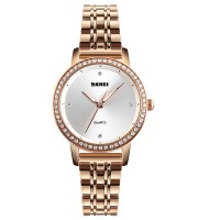 Skmei 1311 RoseGold White Watch For Women