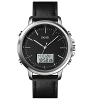 Skmei 1652 Black White Watch For Men