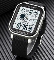 Skmei 1971 Silver Black Watch For Men