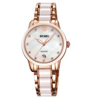 Skmei 2175 Rose Gold Watch For Women