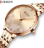 Curren 9068 CH – Rose Gold Watch For Women